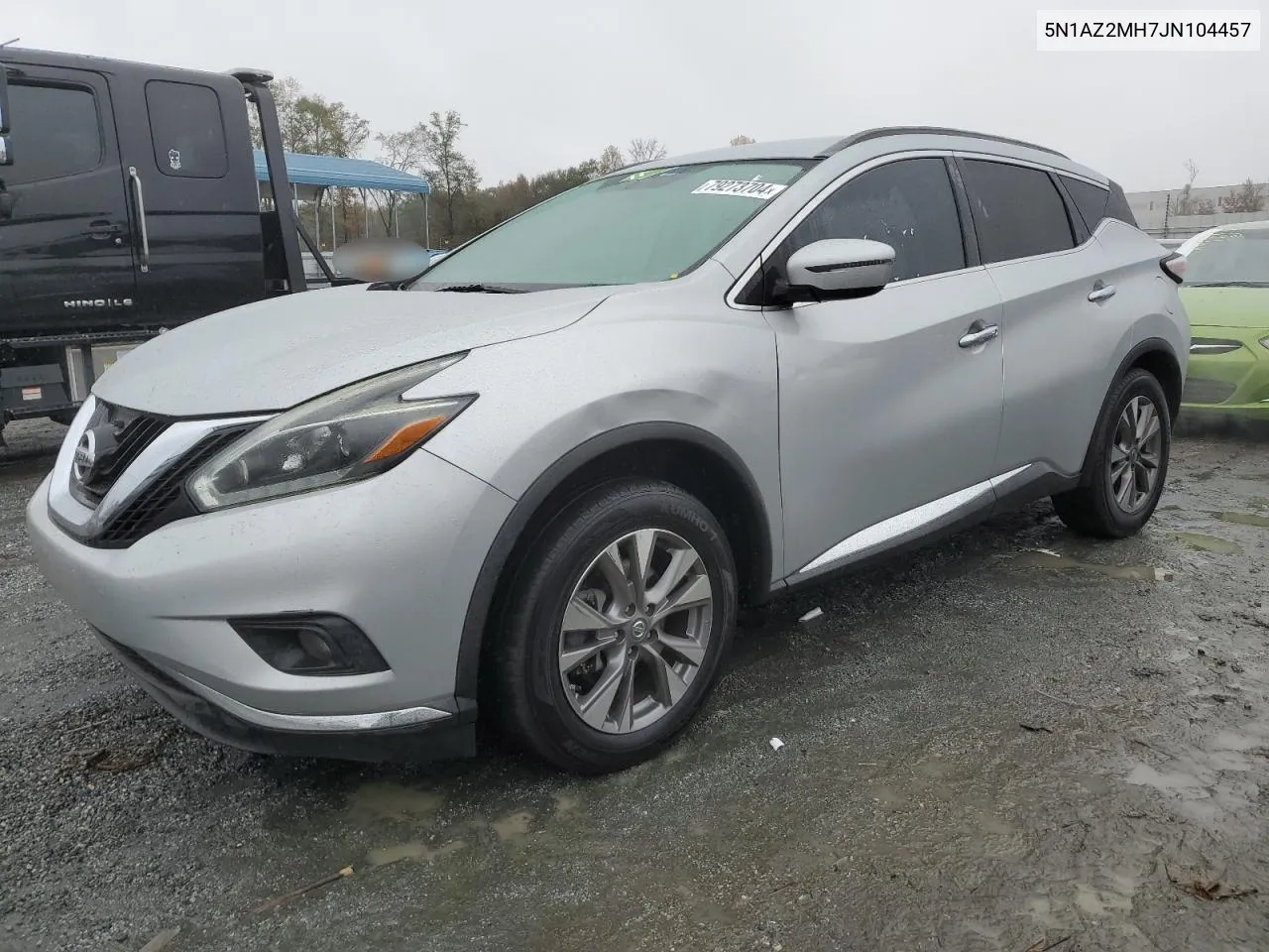 2018 Nissan Murano S VIN: 5N1AZ2MH7JN104457 Lot: 79273704