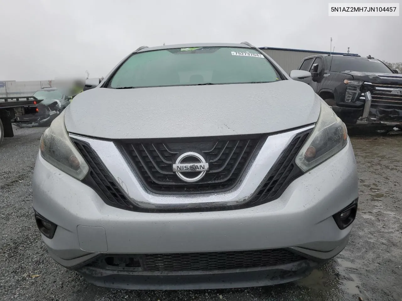 2018 Nissan Murano S VIN: 5N1AZ2MH7JN104457 Lot: 79273704