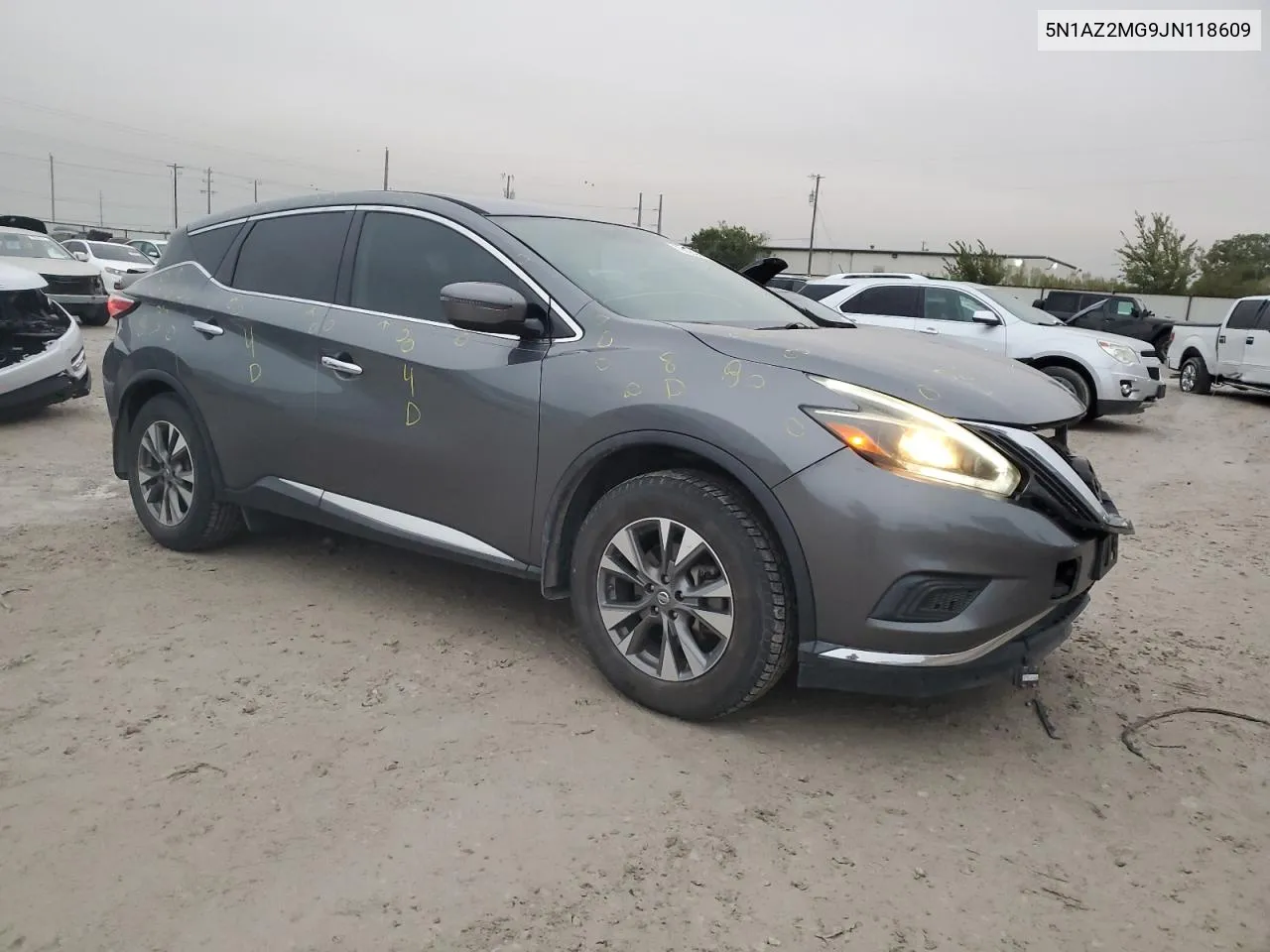 2018 Nissan Murano S VIN: 5N1AZ2MG9JN118609 Lot: 79607594