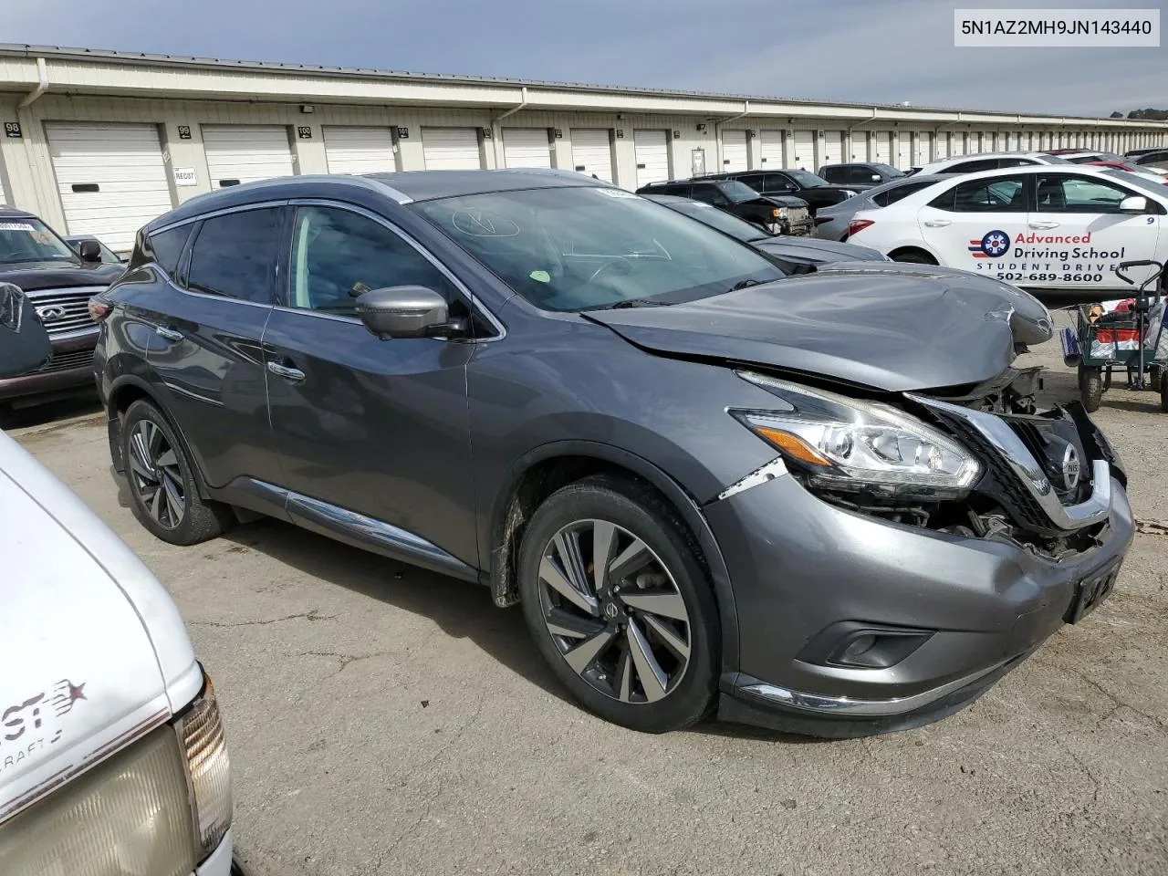 2018 Nissan Murano S VIN: 5N1AZ2MH9JN143440 Lot: 80040134