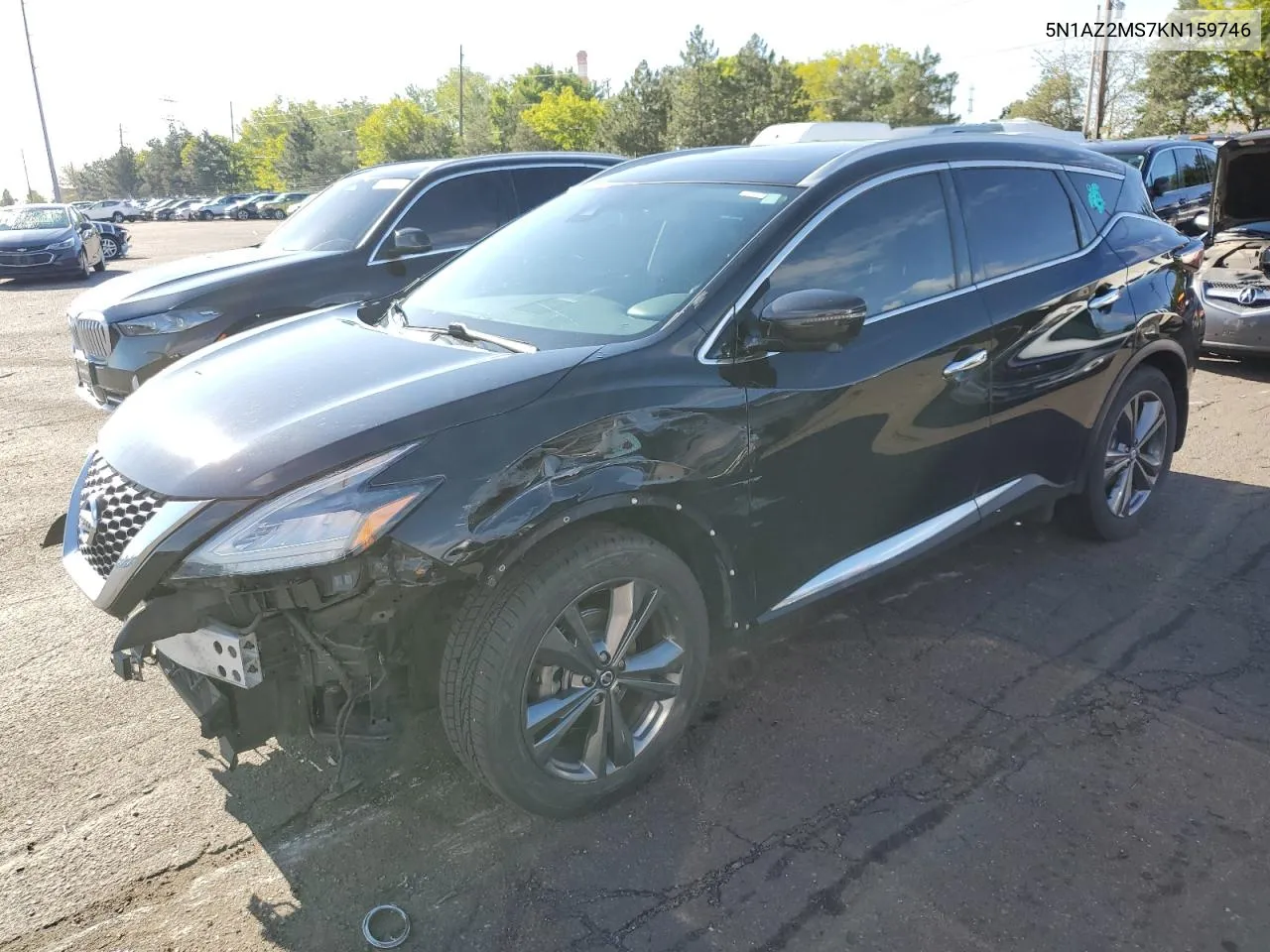 2019 Nissan Murano S VIN: 5N1AZ2MS7KN159746 Lot: 54532054