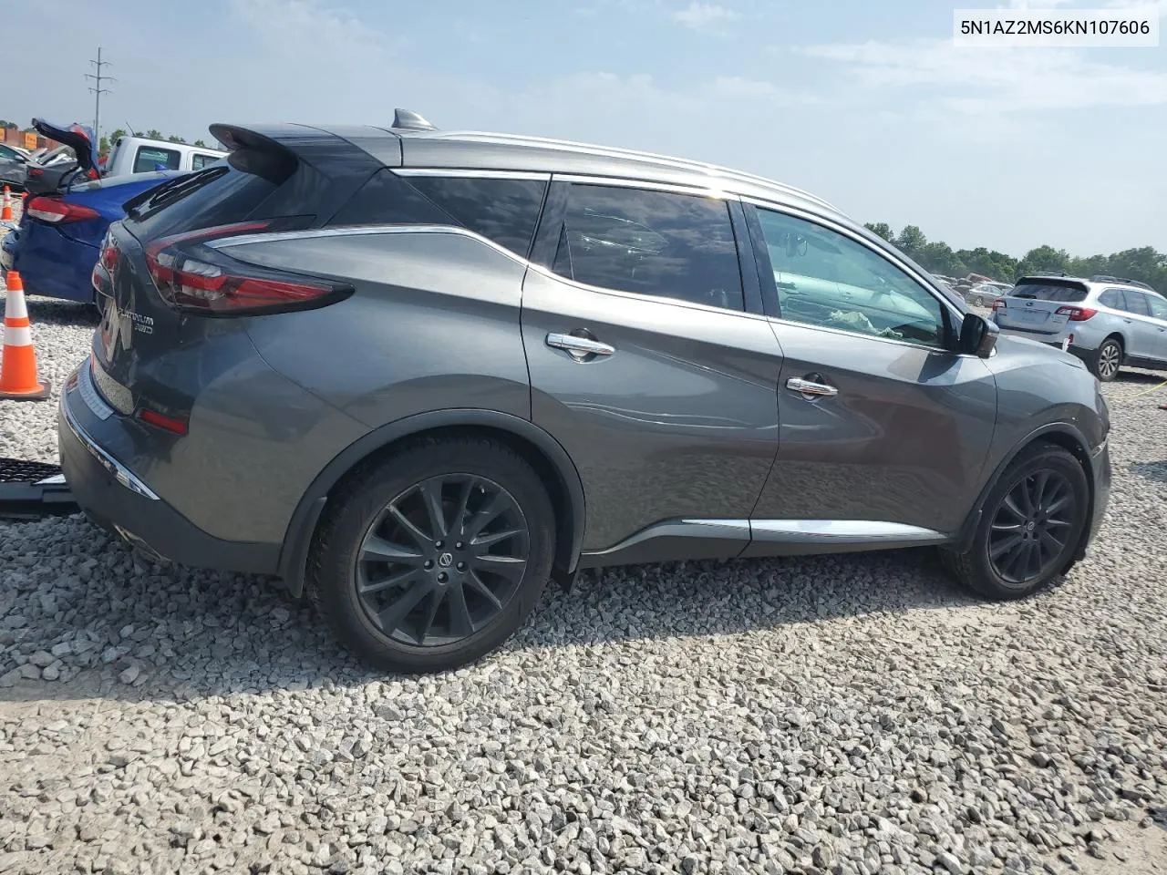 2019 Nissan Murano S VIN: 5N1AZ2MS6KN107606 Lot: 57863674