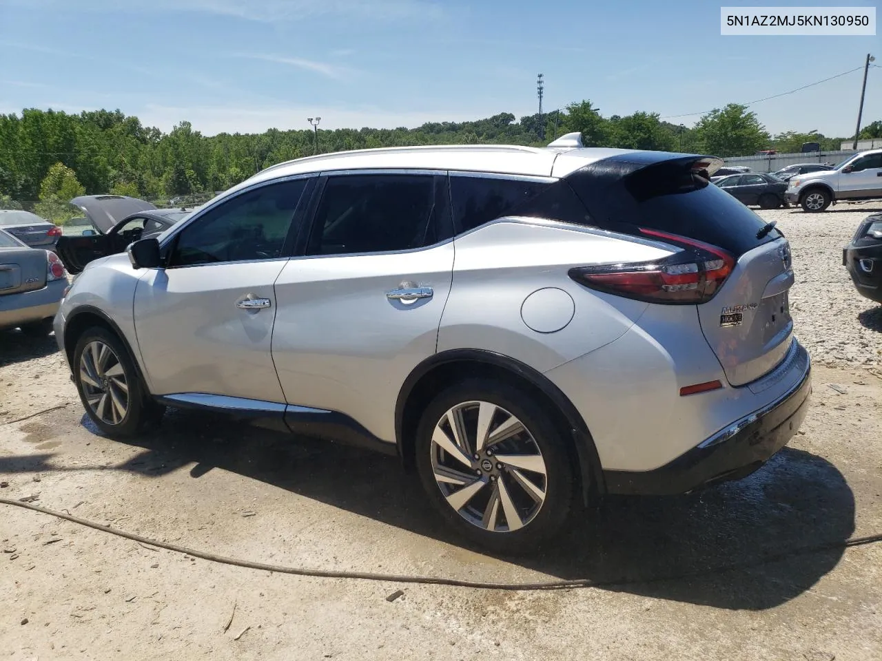 2019 Nissan Murano S VIN: 5N1AZ2MJ5KN130950 Lot: 58287394