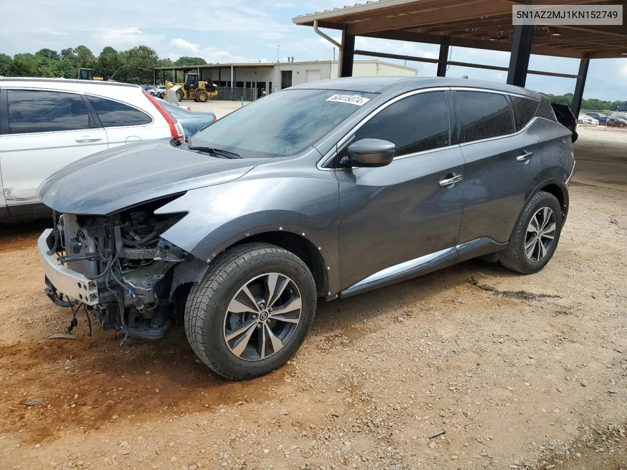 2019 Nissan Murano S VIN: 5N1AZ2MJ1KN152749 Lot: 60415074