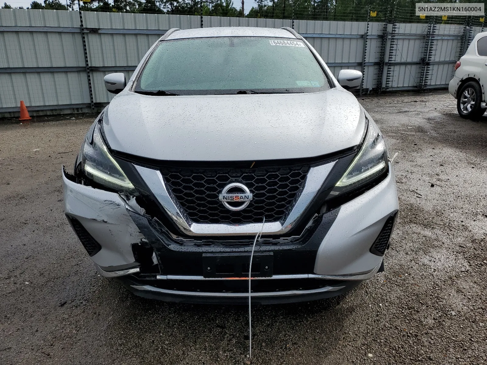 2019 Nissan Murano S VIN: 5N1AZ2MS1KN160004 Lot: 64684454