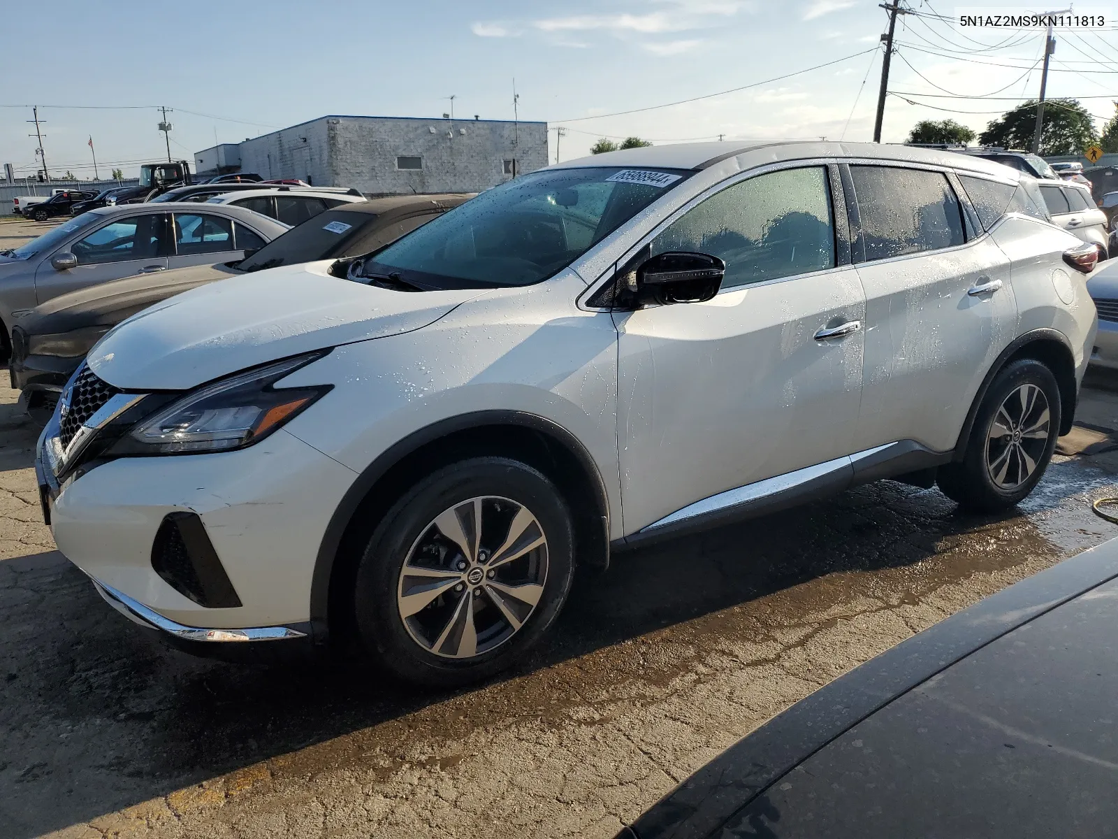 5N1AZ2MS9KN111813 2019 Nissan Murano S