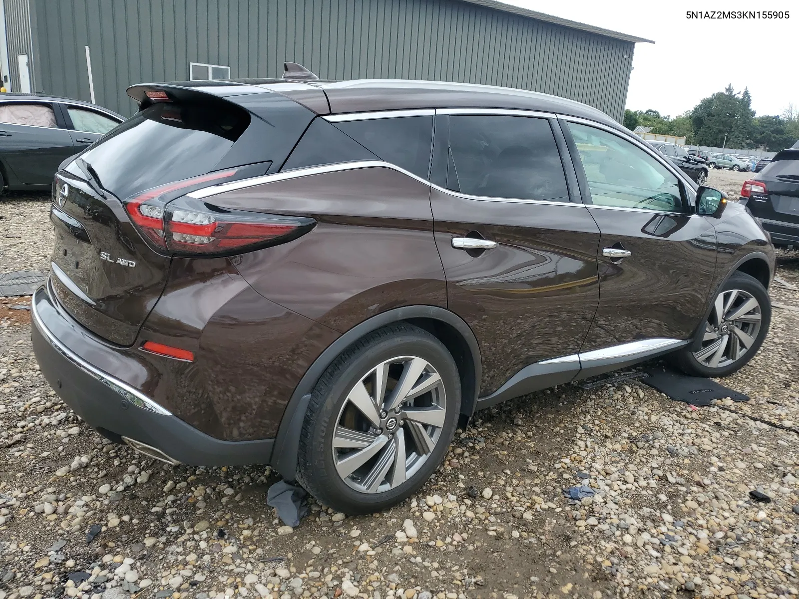 2019 Nissan Murano S VIN: 5N1AZ2MS3KN155905 Lot: 66081734