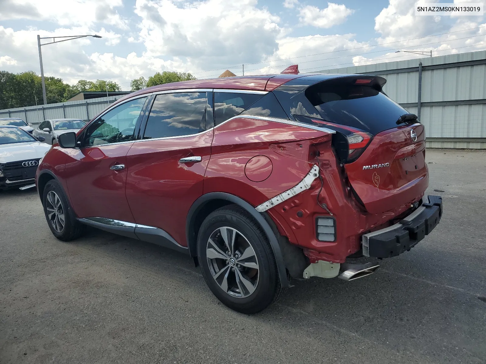 2019 Nissan Murano S VIN: 5N1AZ2MS0KN133019 Lot: 66113534