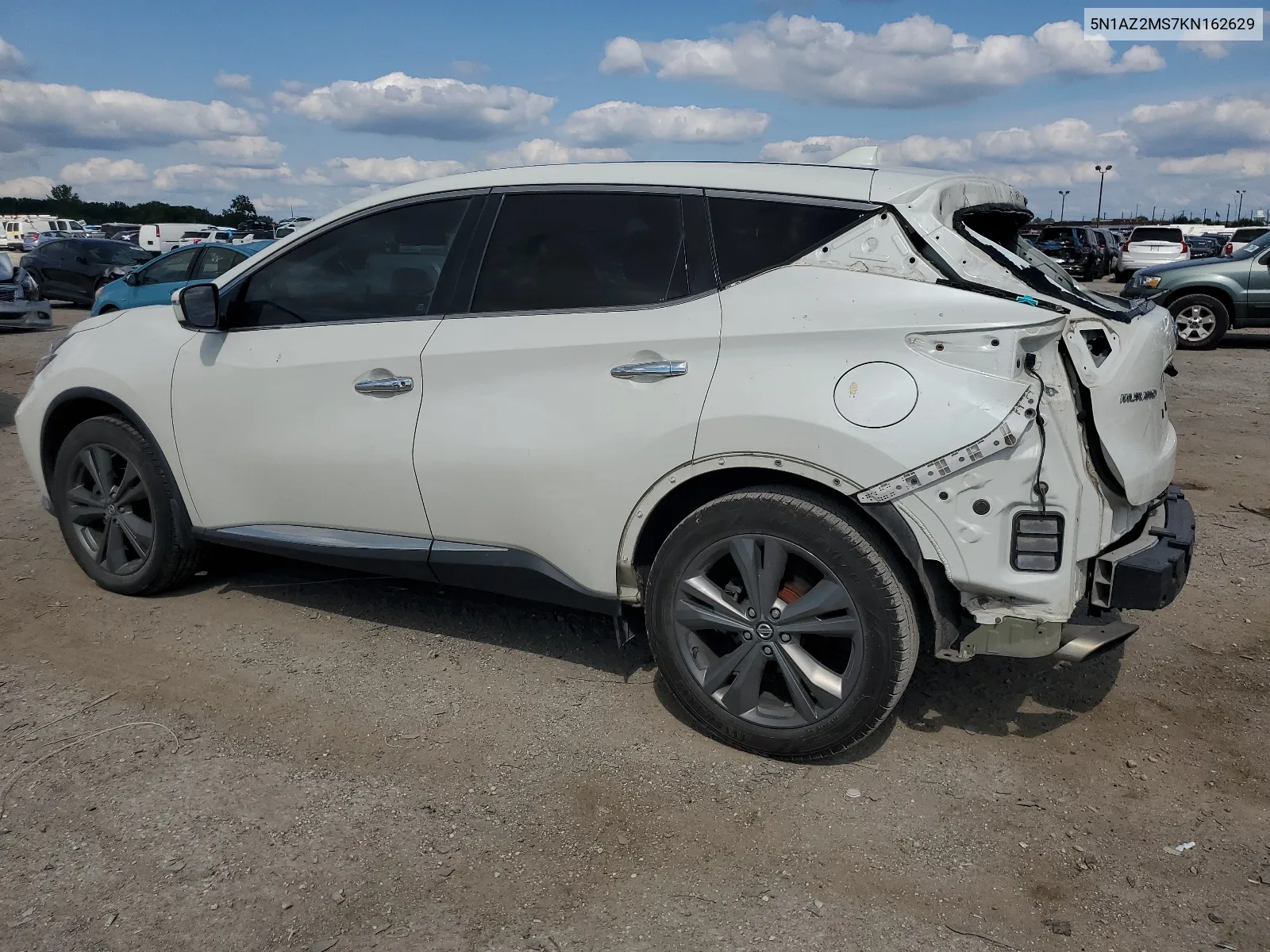 2019 Nissan Murano S VIN: 5N1AZ2MS7KN162629 Lot: 66411524