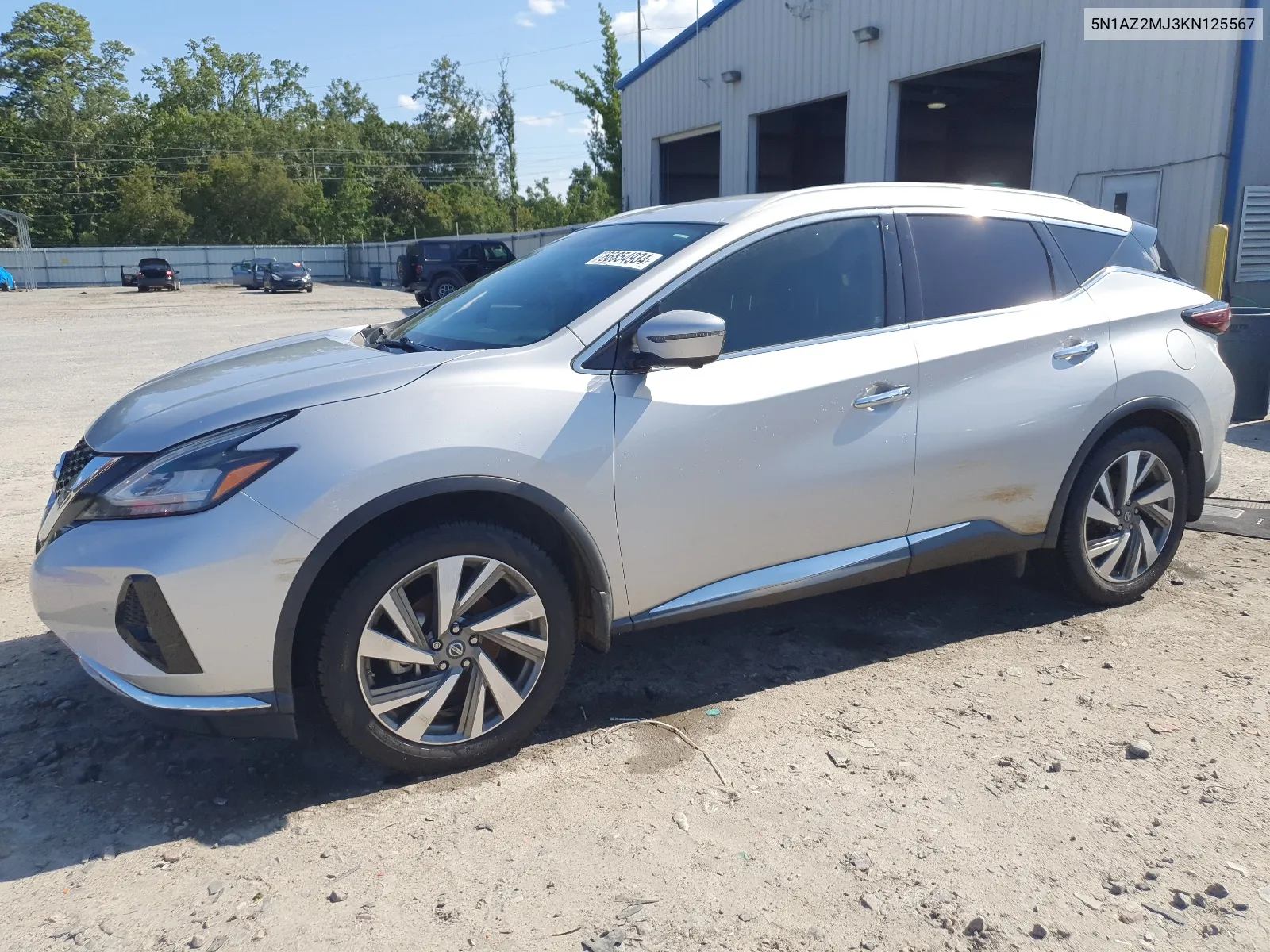 5N1AZ2MJ3KN125567 2019 Nissan Murano S