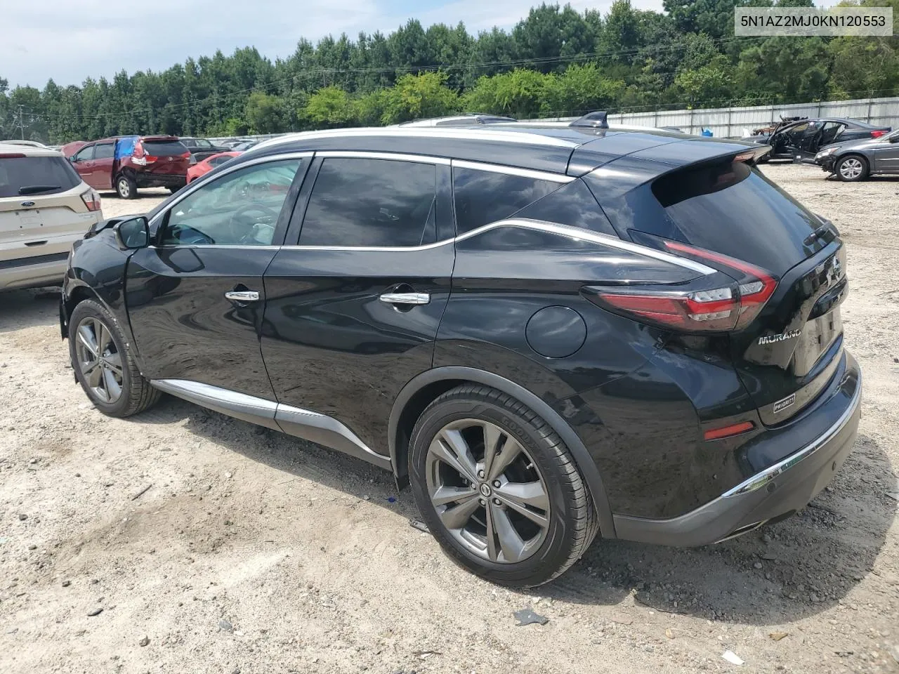 2019 Nissan Murano S VIN: 5N1AZ2MJ0KN120553 Lot: 66925664