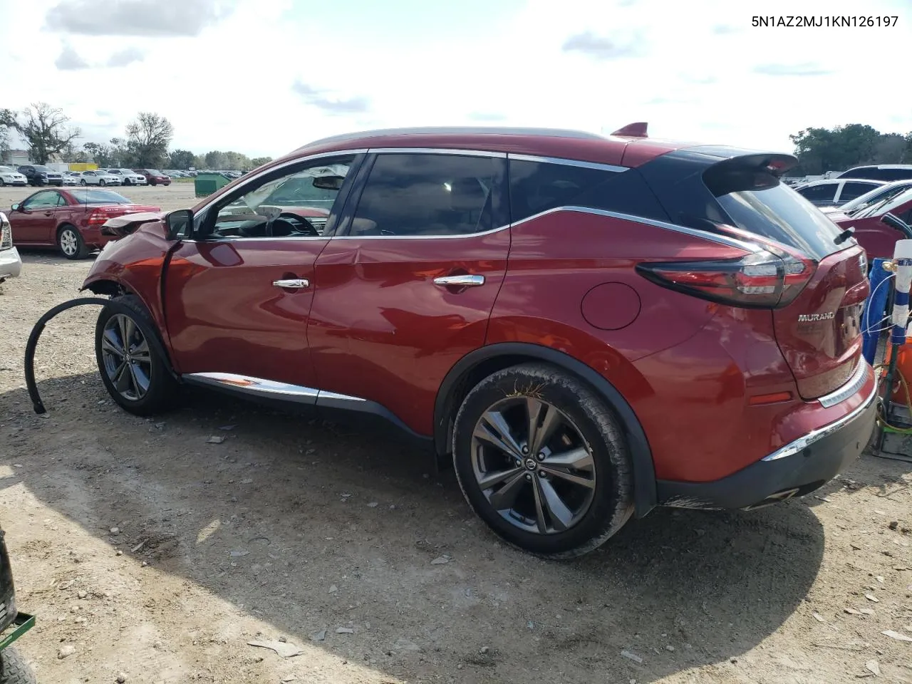 2019 Nissan Murano S VIN: 5N1AZ2MJ1KN126197 Lot: 68168844