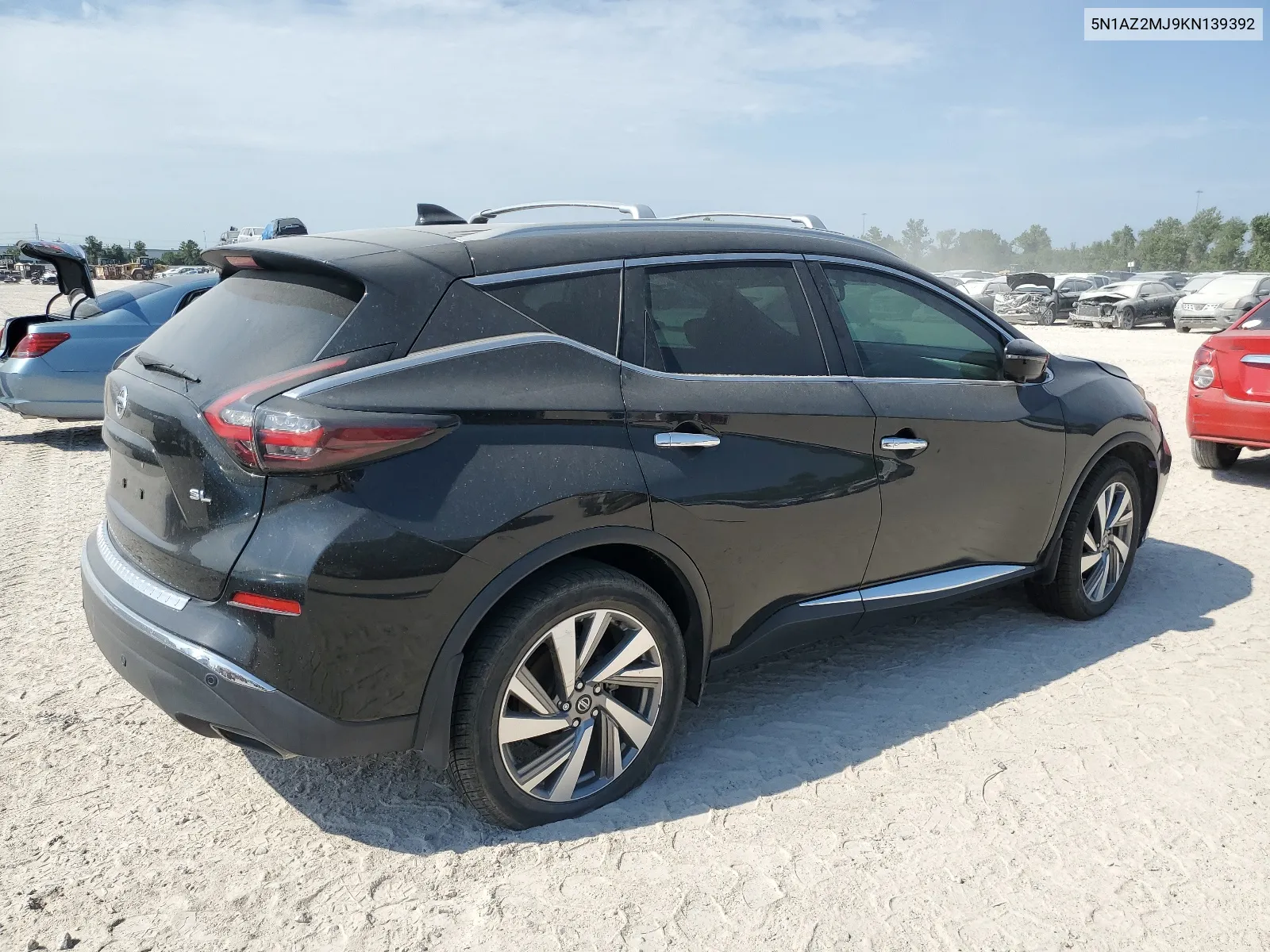 2019 Nissan Murano S VIN: 5N1AZ2MJ9KN139392 Lot: 68227614