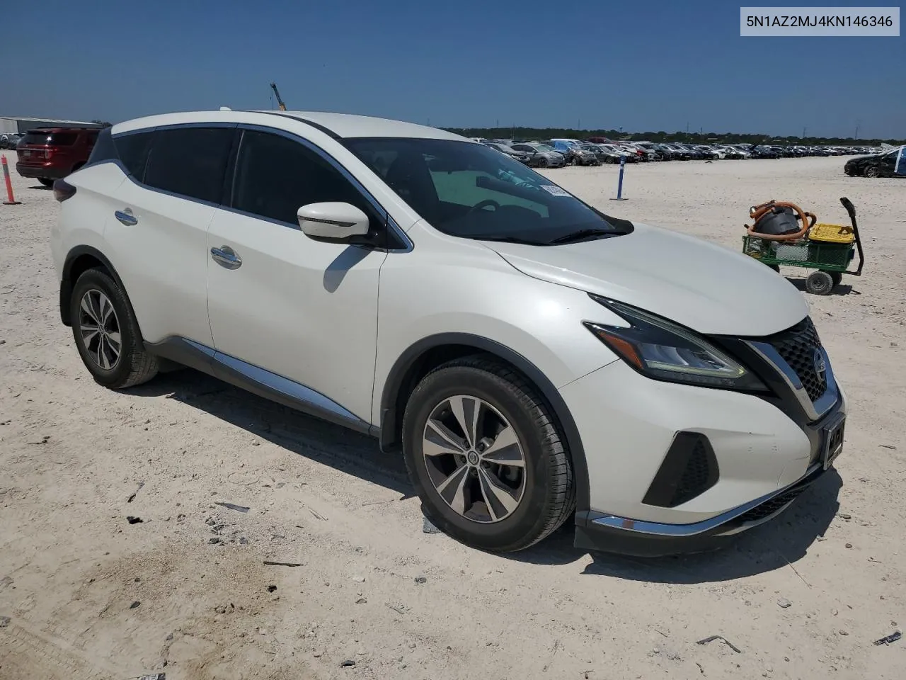 2019 Nissan Murano S VIN: 5N1AZ2MJ4KN146346 Lot: 68243064