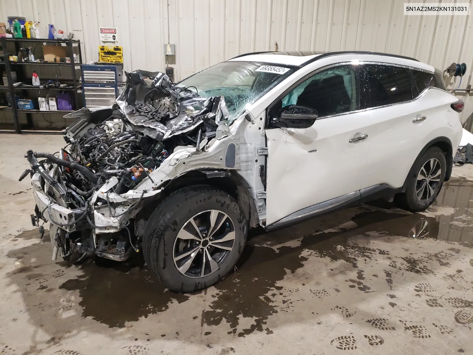 2019 Nissan Murano S VIN: 5N1AZ2MS2KN131031 Lot: 69355452