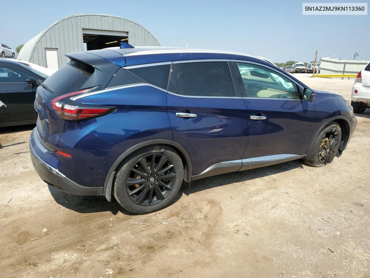 2019 Nissan Murano S VIN: 5N1AZ2MJ9KN113360 Lot: 69513434