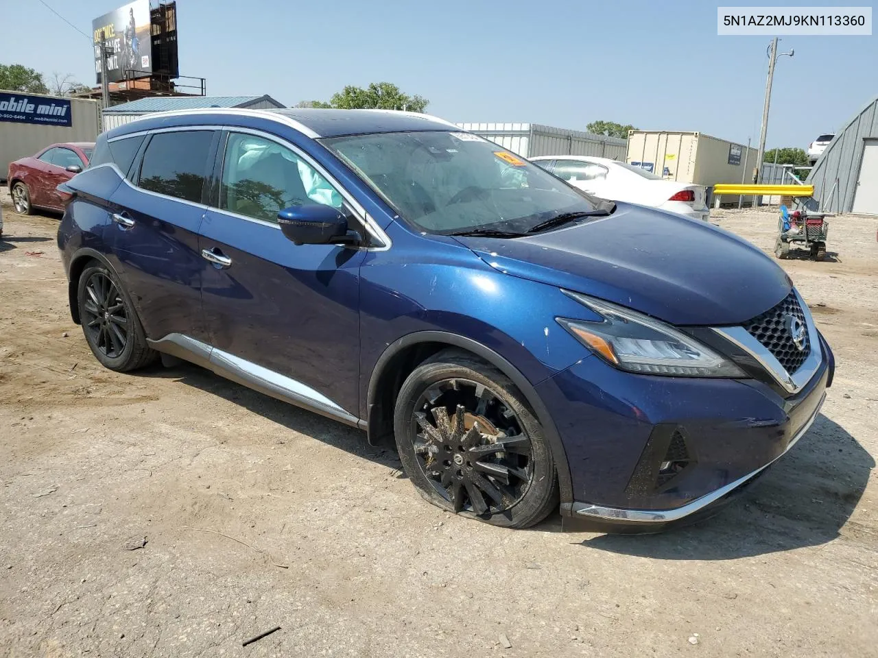 2019 Nissan Murano S VIN: 5N1AZ2MJ9KN113360 Lot: 69513434