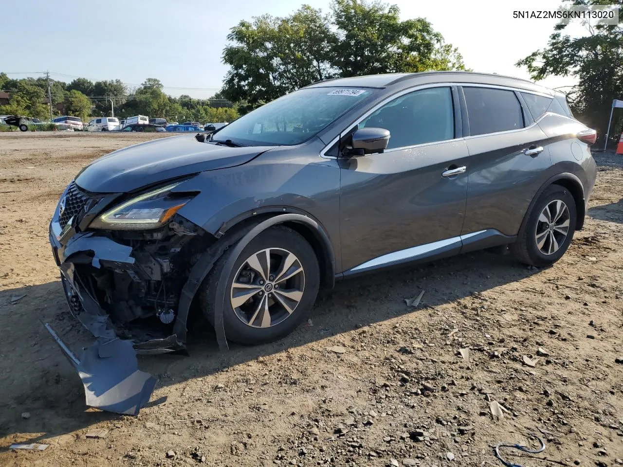 2019 Nissan Murano S VIN: 5N1AZ2MS6KN113020 Lot: 69971794