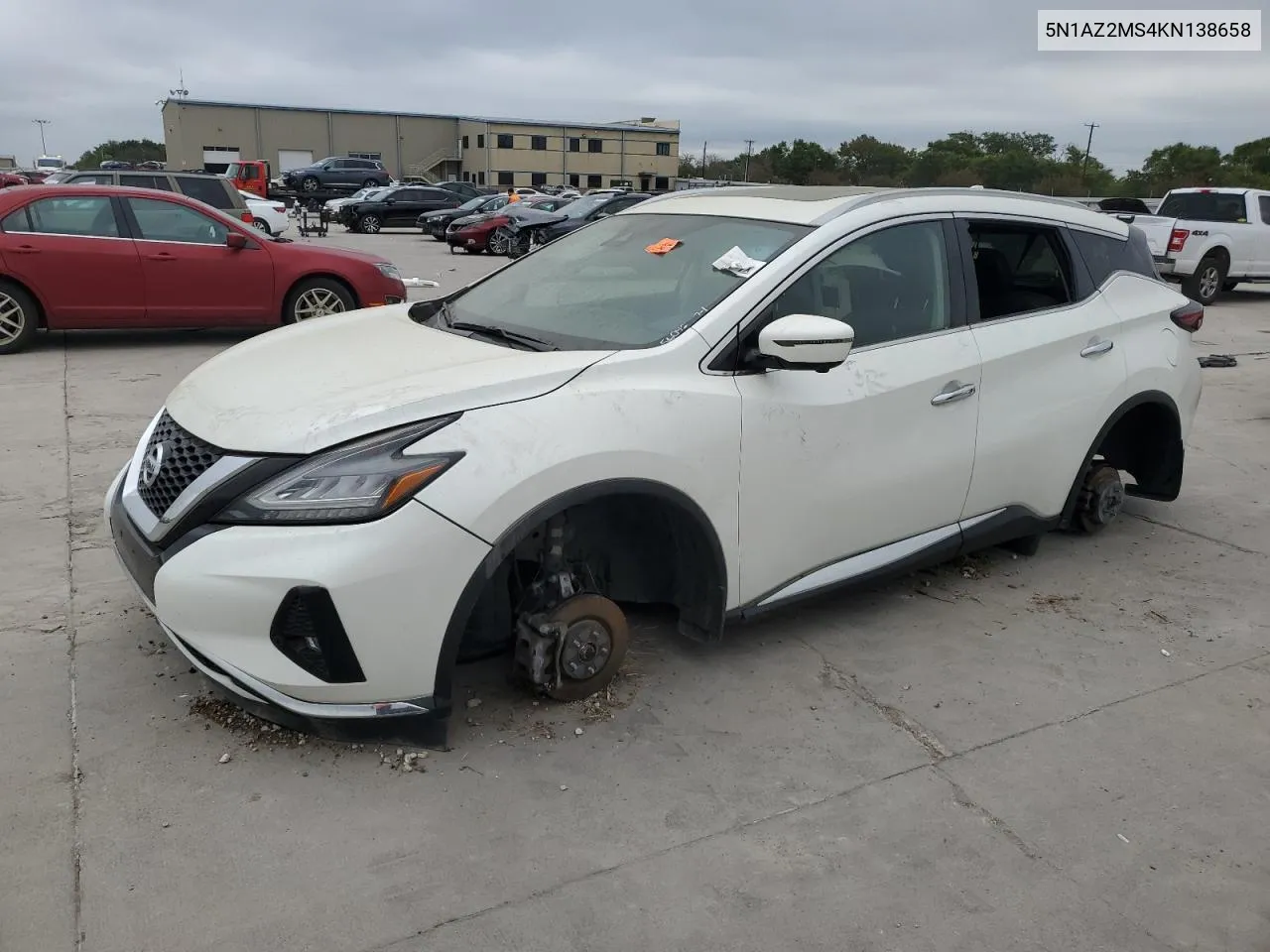 2019 Nissan Murano S VIN: 5N1AZ2MS4KN138658 Lot: 71127304