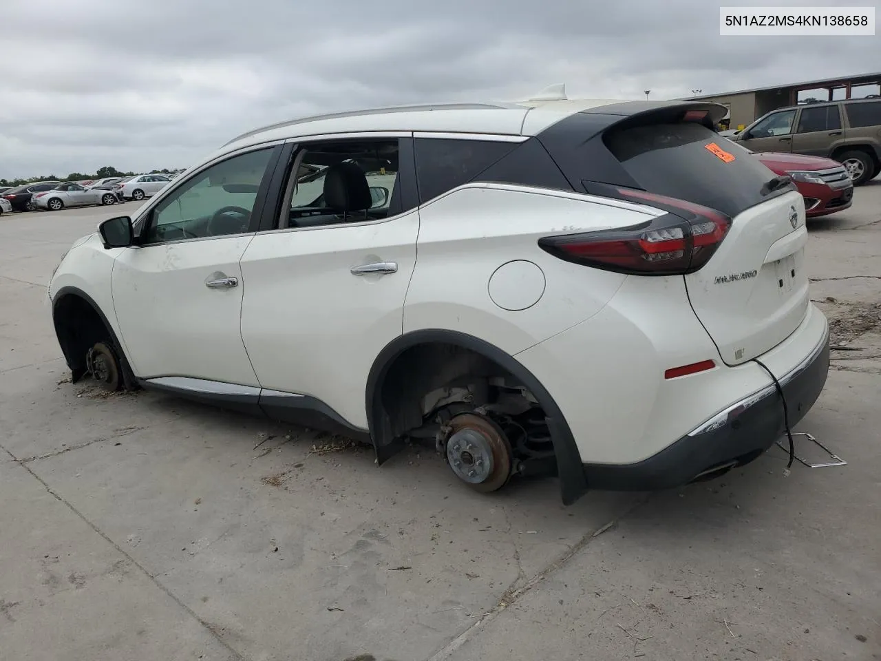 2019 Nissan Murano S VIN: 5N1AZ2MS4KN138658 Lot: 71127304