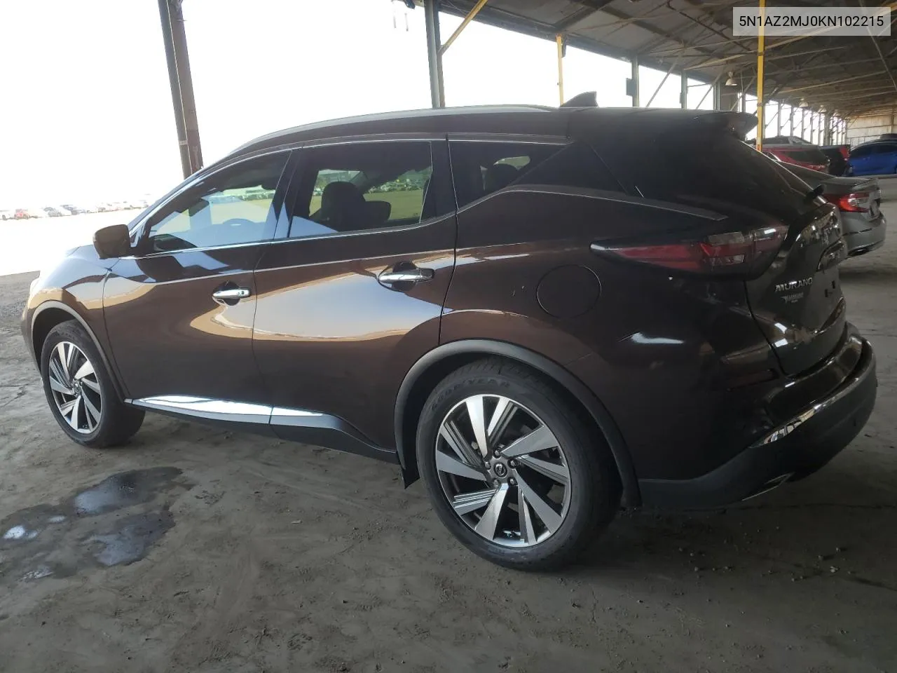 2019 Nissan Murano S VIN: 5N1AZ2MJ0KN102215 Lot: 71251614