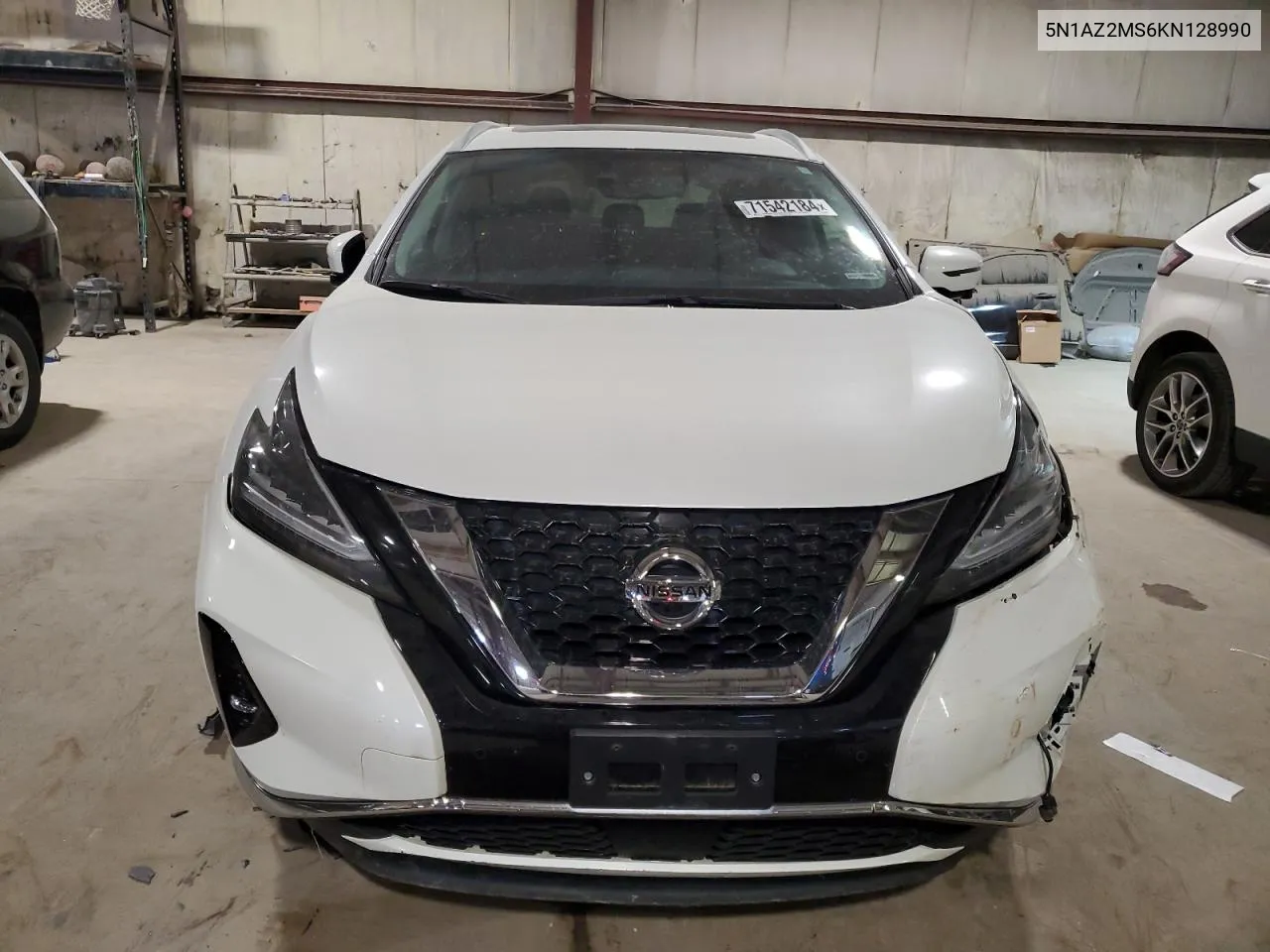 5N1AZ2MS6KN128990 2019 Nissan Murano S