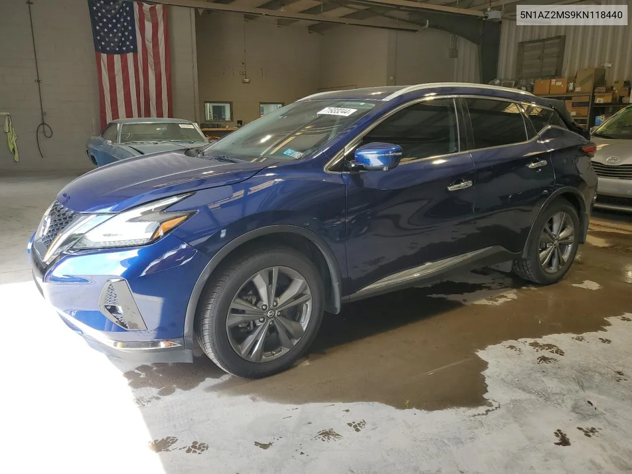 2019 Nissan Murano S VIN: 5N1AZ2MS9KN118440 Lot: 71933244