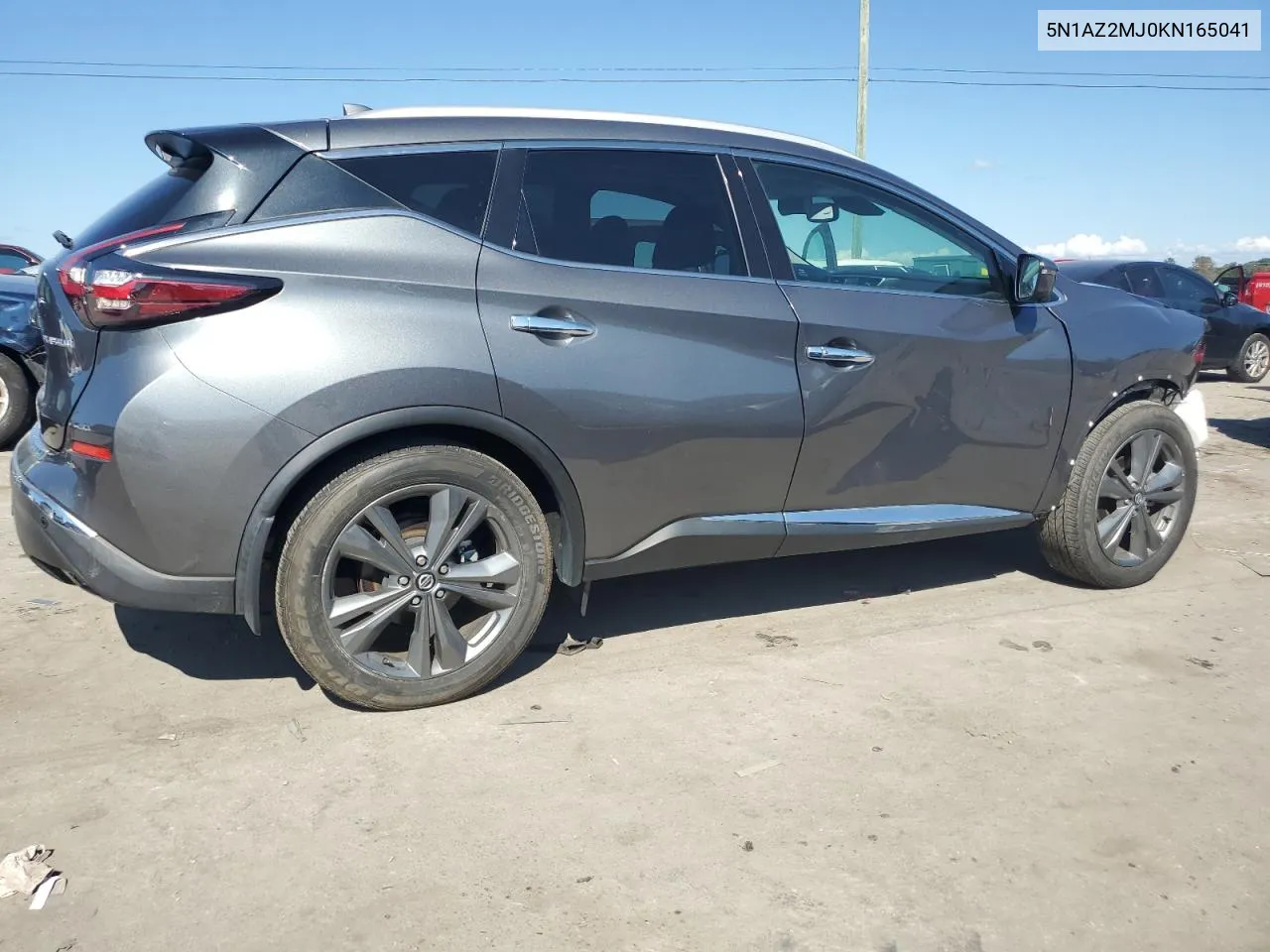 2019 Nissan Murano S VIN: 5N1AZ2MJ0KN165041 Lot: 72251844