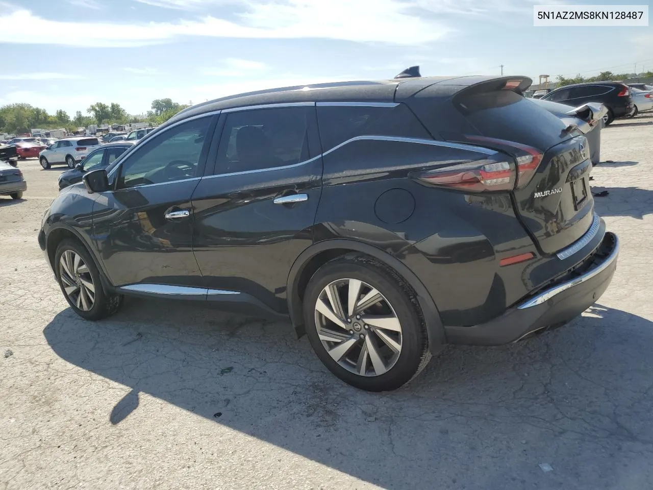 2019 Nissan Murano S VIN: 5N1AZ2MS8KN128487 Lot: 72517774