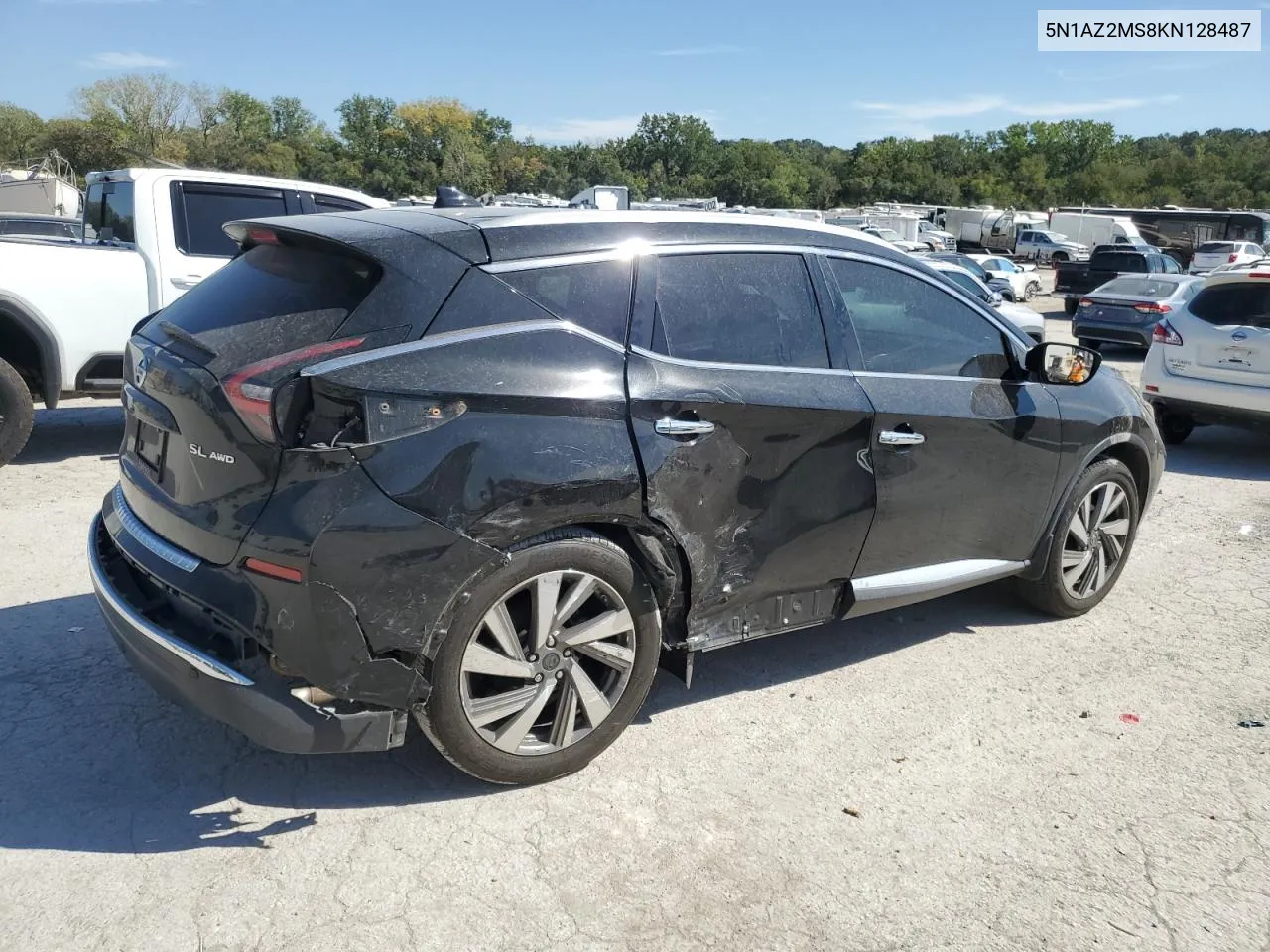 5N1AZ2MS8KN128487 2019 Nissan Murano S