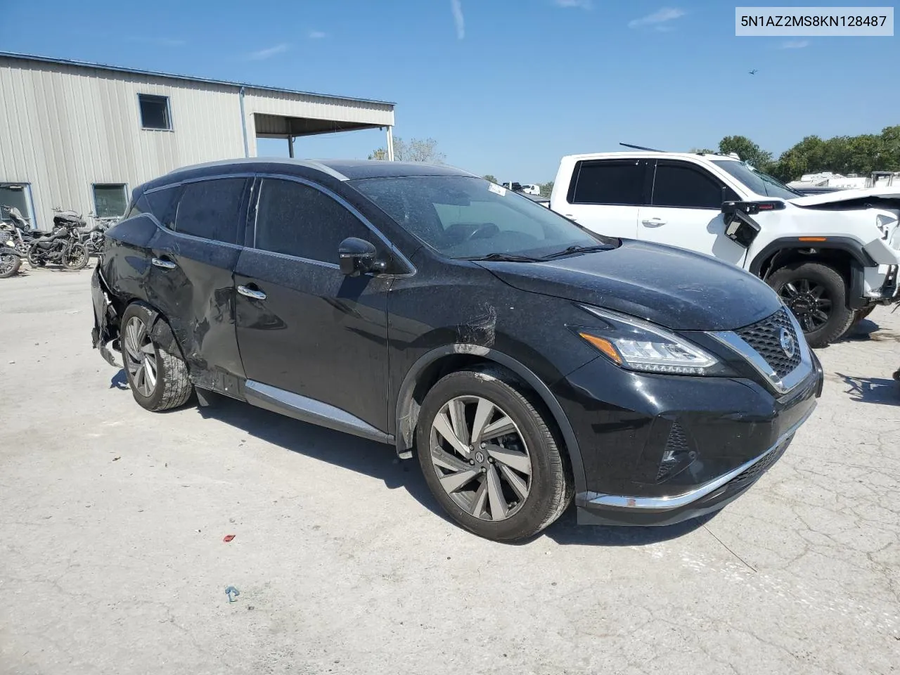 2019 Nissan Murano S VIN: 5N1AZ2MS8KN128487 Lot: 72517774