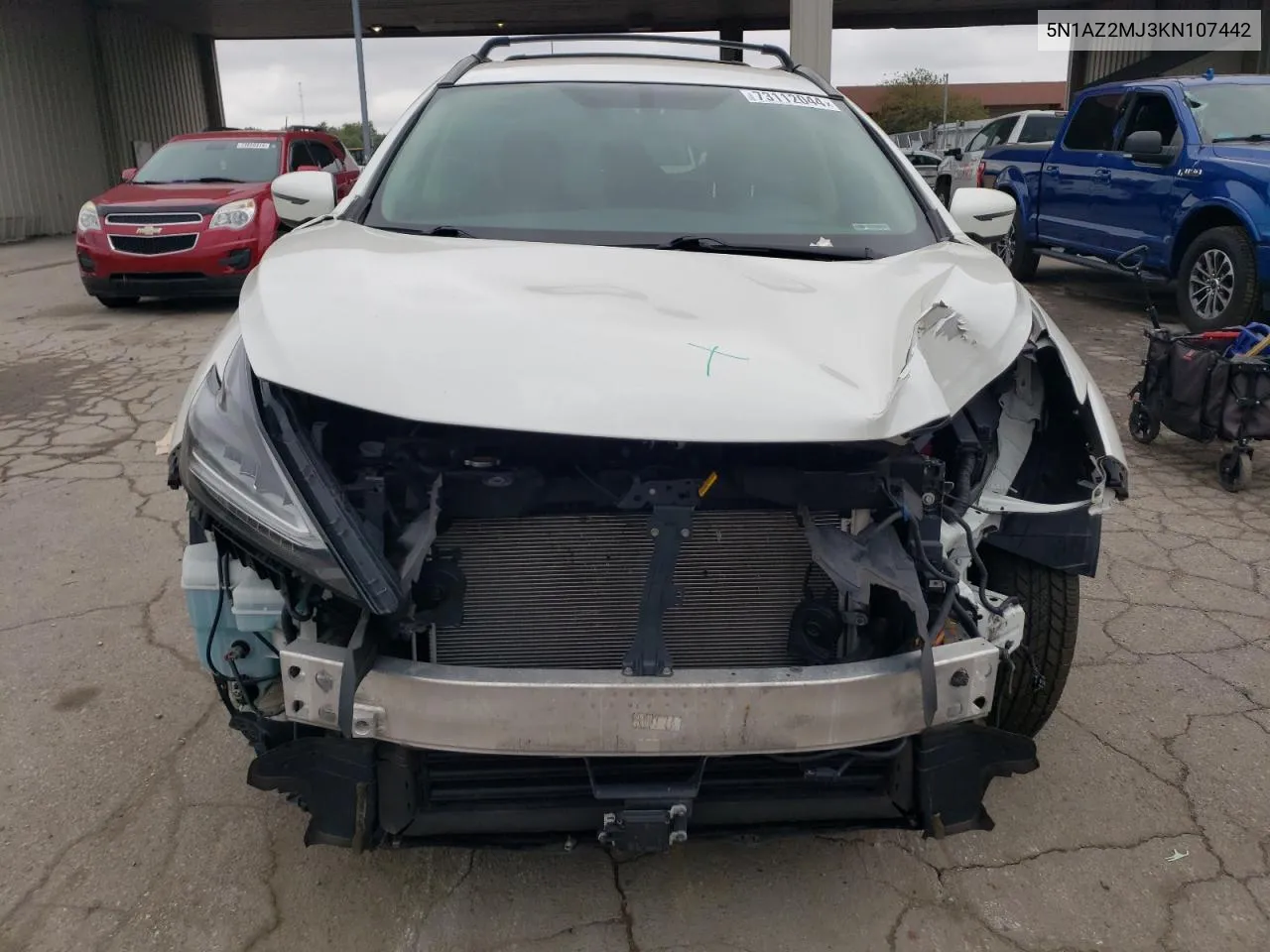 5N1AZ2MJ3KN107442 2019 Nissan Murano S