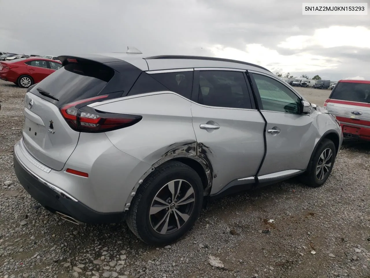 2019 Nissan Murano S VIN: 5N1AZ2MJ0KN153293 Lot: 73180174