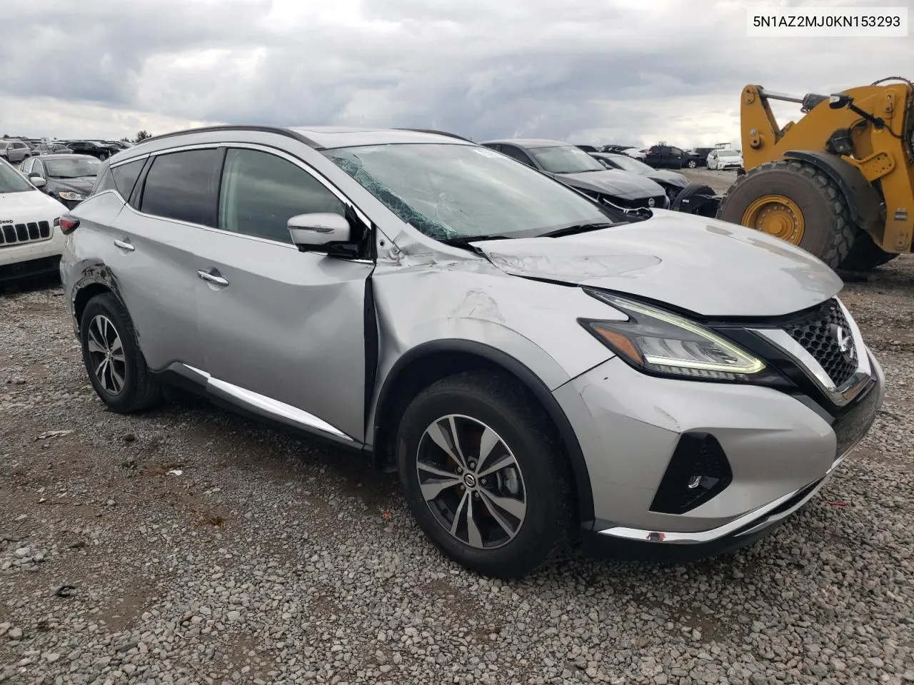 2019 Nissan Murano S VIN: 5N1AZ2MJ0KN153293 Lot: 73180174