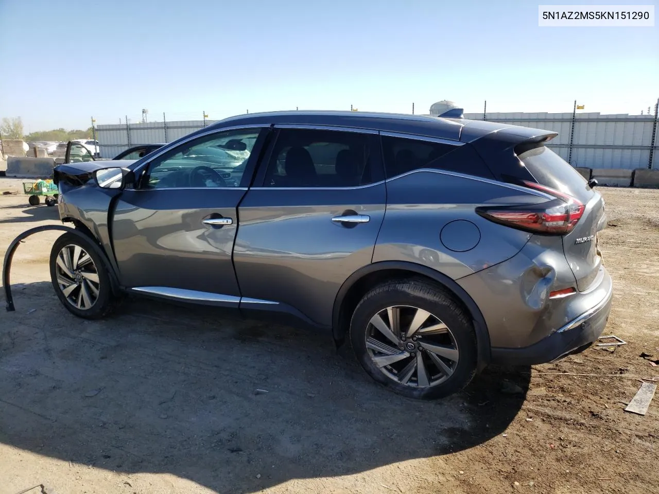 2019 Nissan Murano S VIN: 5N1AZ2MS5KN151290 Lot: 73808884