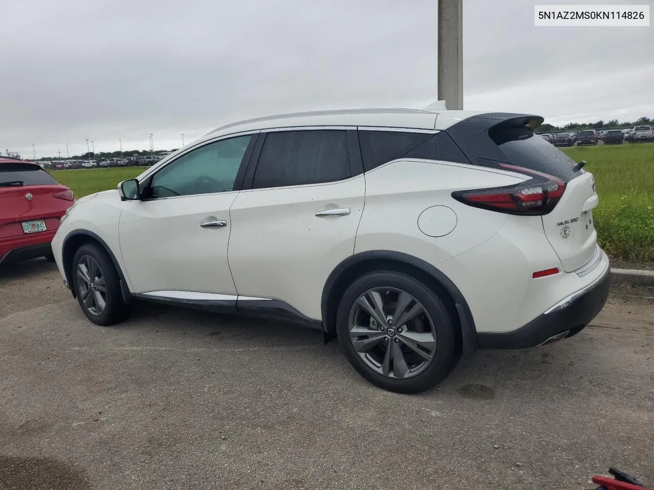 2019 Nissan Murano S VIN: 5N1AZ2MS0KN114826 Lot: 74102884