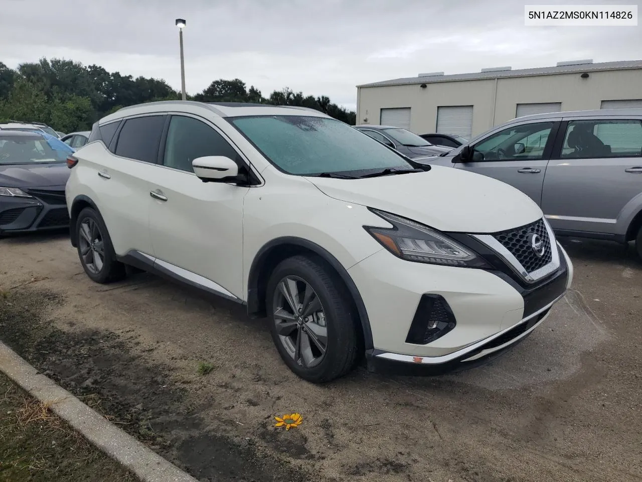 2019 Nissan Murano S VIN: 5N1AZ2MS0KN114826 Lot: 74102884