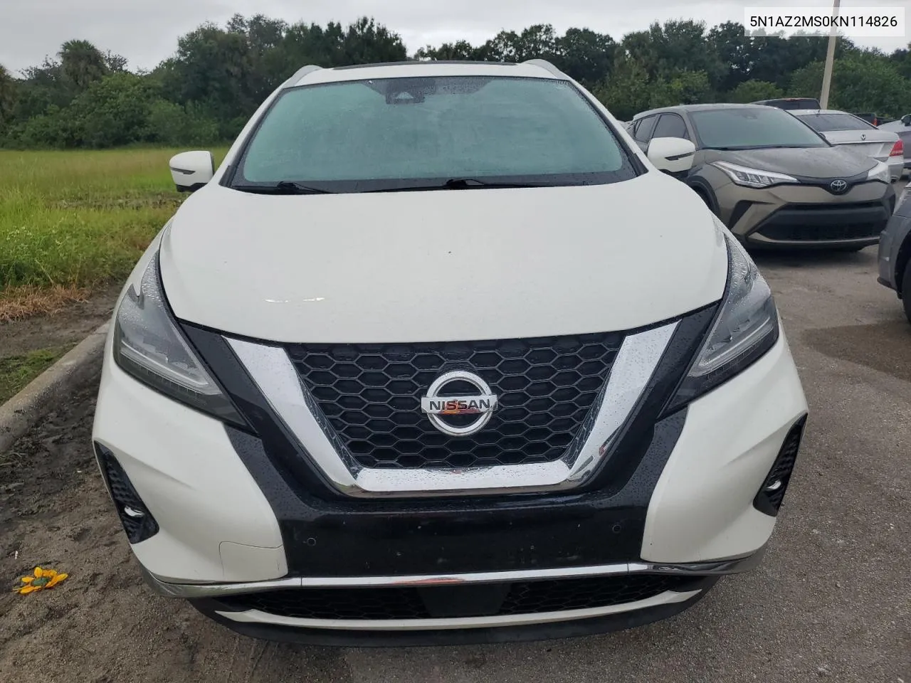 2019 Nissan Murano S VIN: 5N1AZ2MS0KN114826 Lot: 74102884