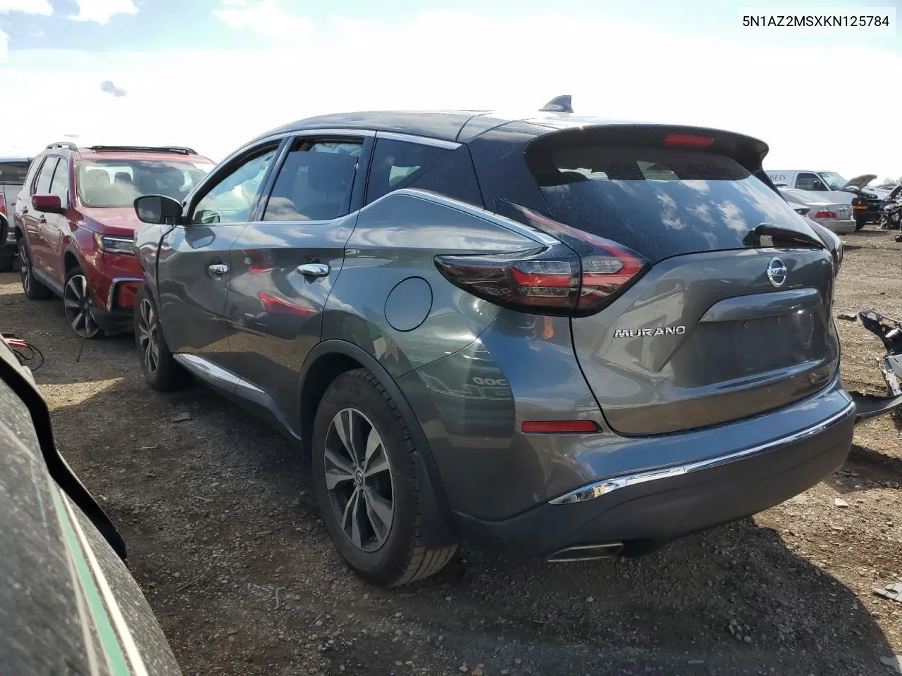 2019 Nissan Murano S VIN: 5N1AZ2MSXKN125784 Lot: 74104754