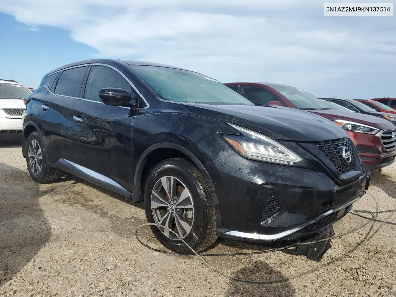 2019 Nissan Murano S VIN: 5N1AZ2MJ9KN137514 Lot: 74425174