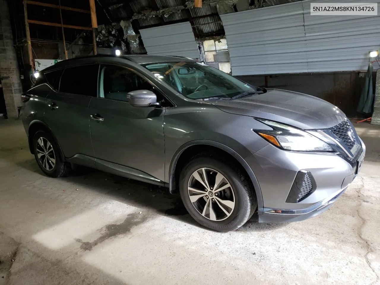 5N1AZ2MS8KN134726 2019 Nissan Murano S