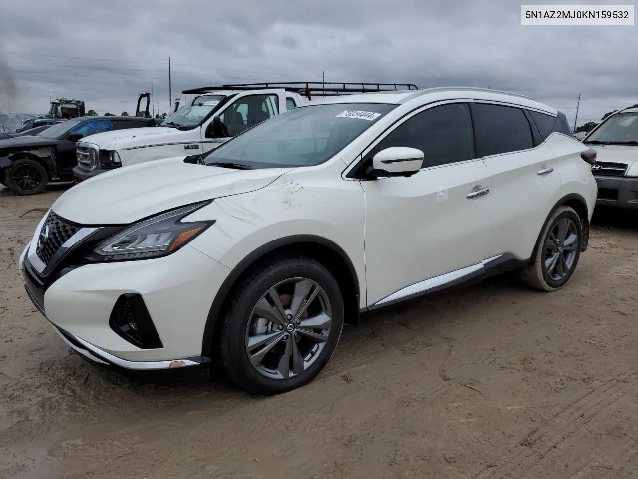 5N1AZ2MJ0KN159532 2019 Nissan Murano S