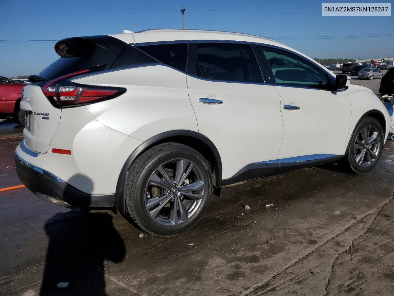 2019 Nissan Murano S VIN: 5N1AZ2MS7KN128237 Lot: 75428584