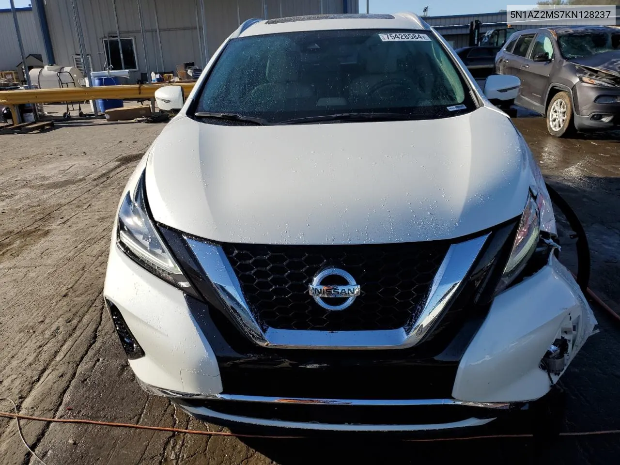 2019 Nissan Murano S VIN: 5N1AZ2MS7KN128237 Lot: 75428584