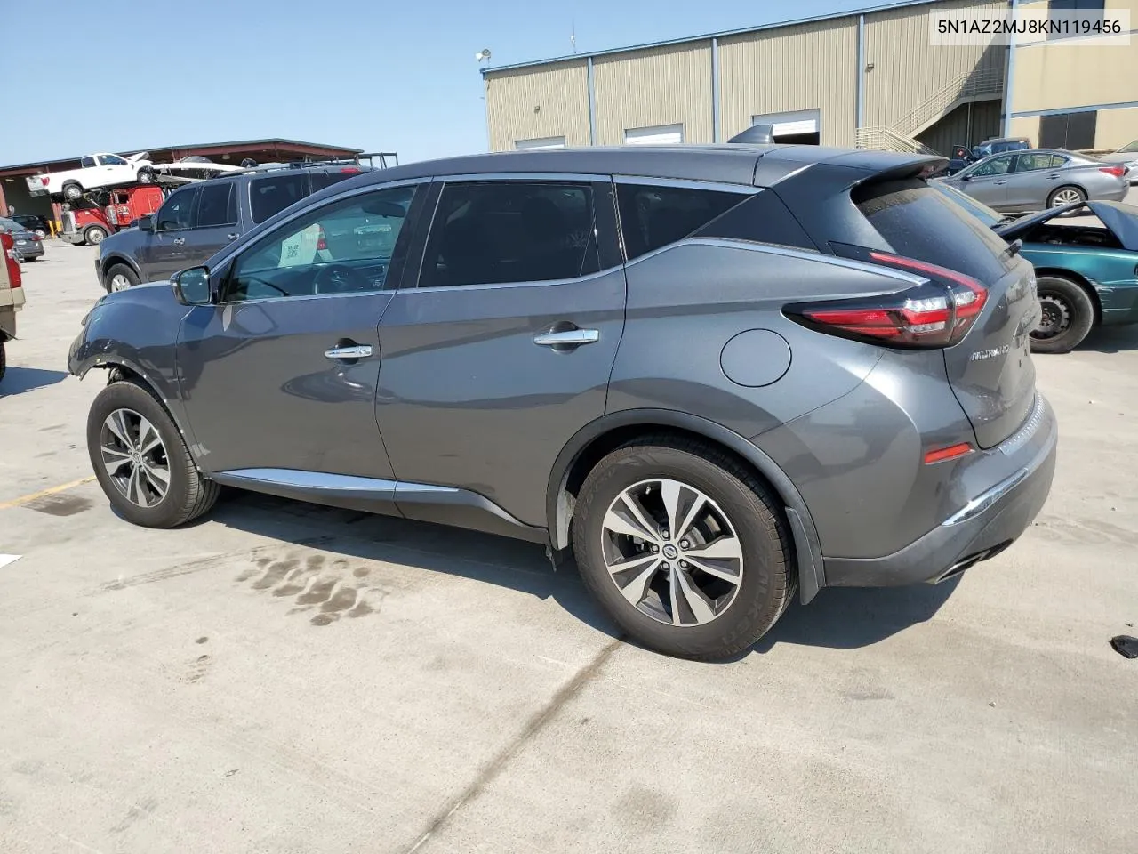 5N1AZ2MJ8KN119456 2019 Nissan Murano S