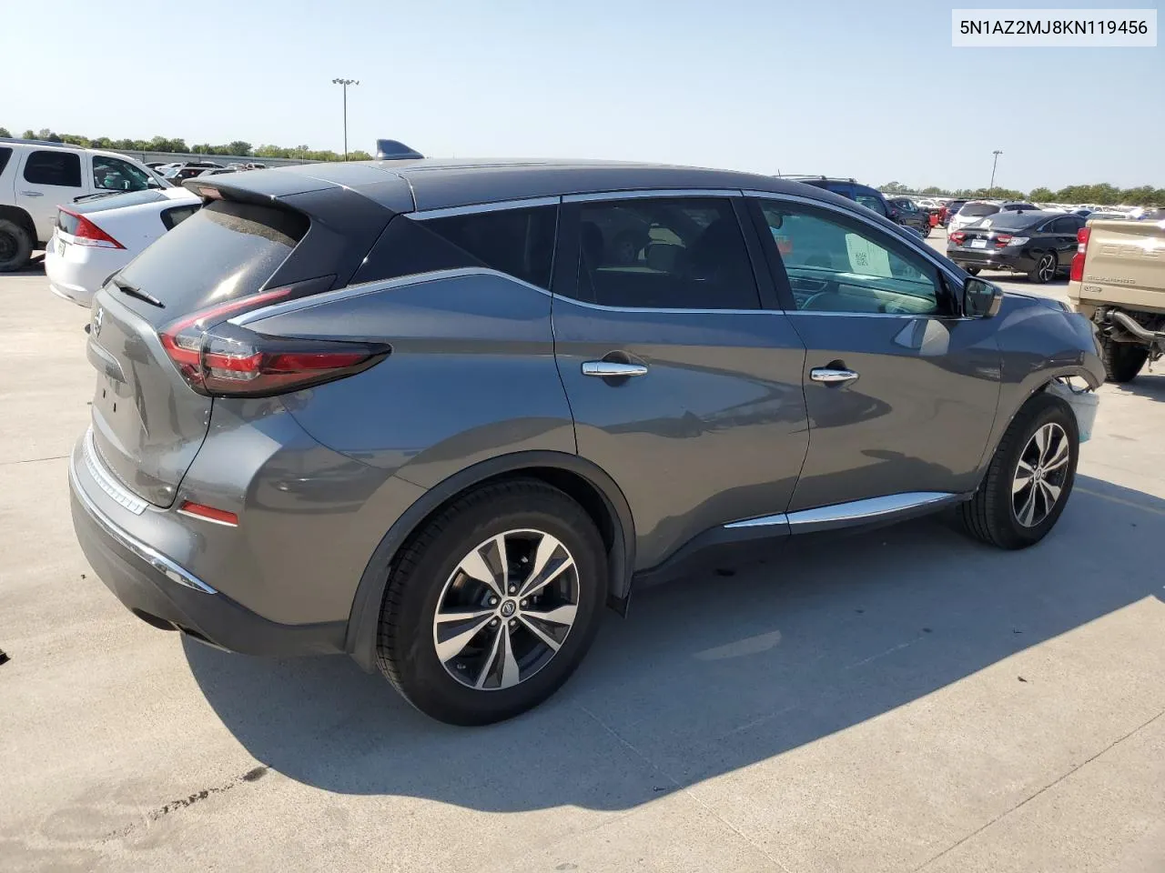 5N1AZ2MJ8KN119456 2019 Nissan Murano S