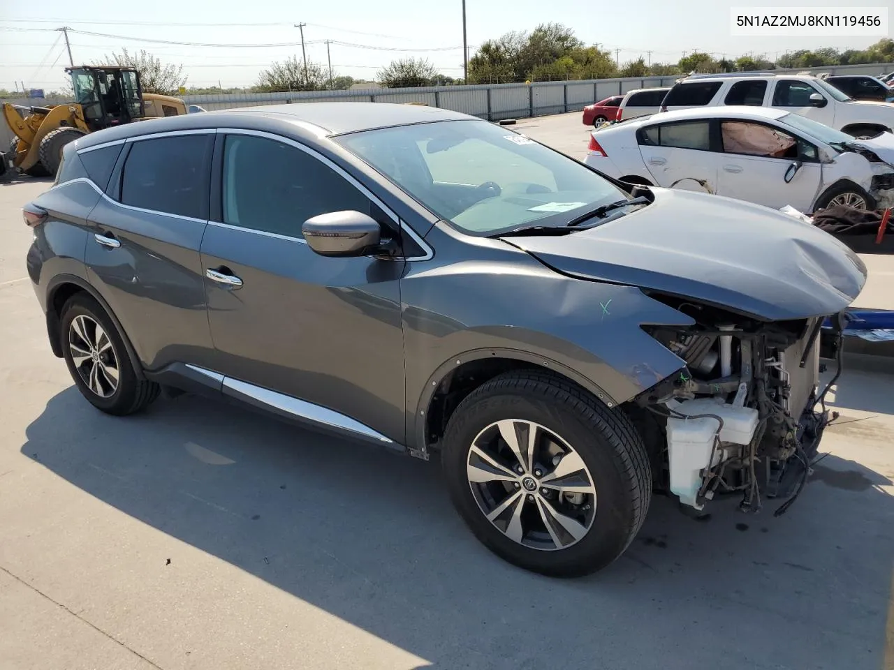 5N1AZ2MJ8KN119456 2019 Nissan Murano S