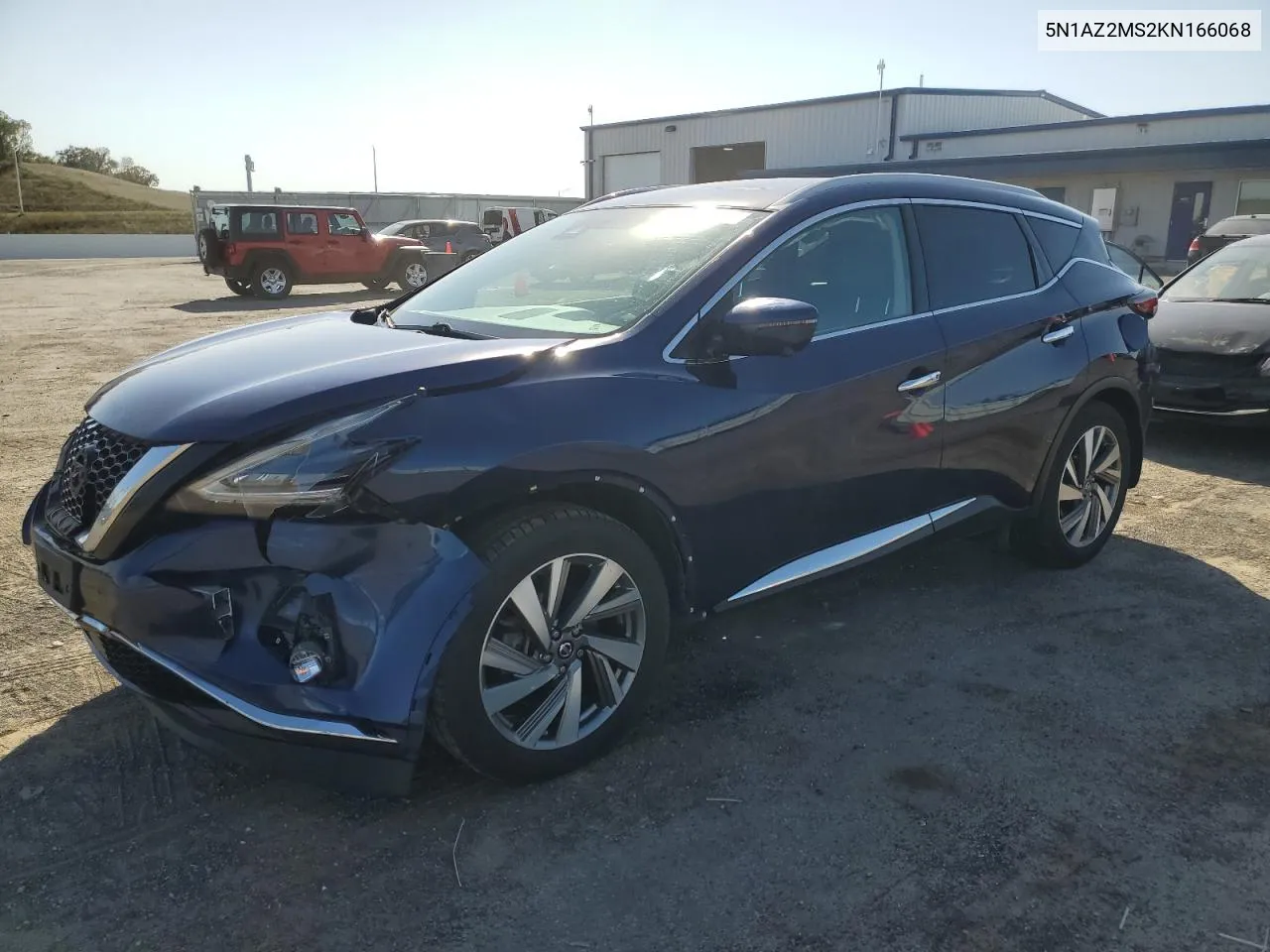 2019 Nissan Murano S VIN: 5N1AZ2MS2KN166068 Lot: 75531684