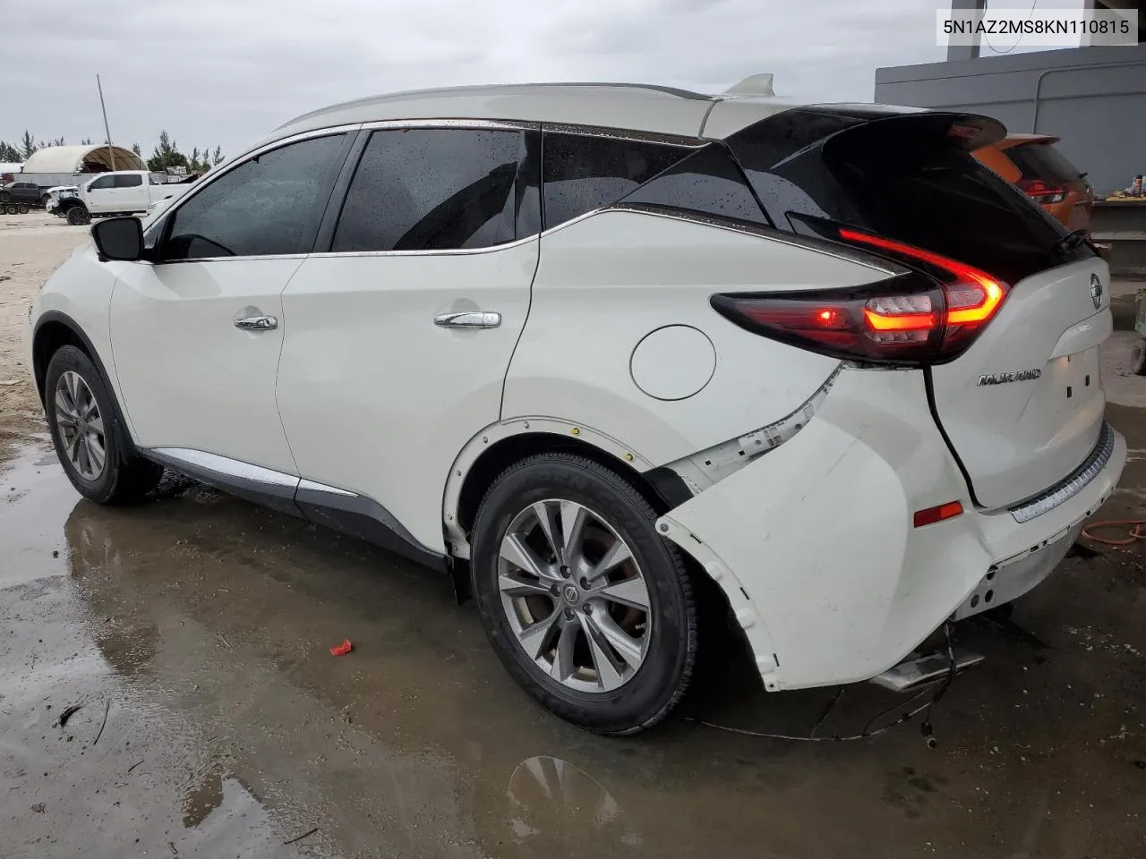 2019 Nissan Murano S VIN: 5N1AZ2MS8KN110815 Lot: 75943344