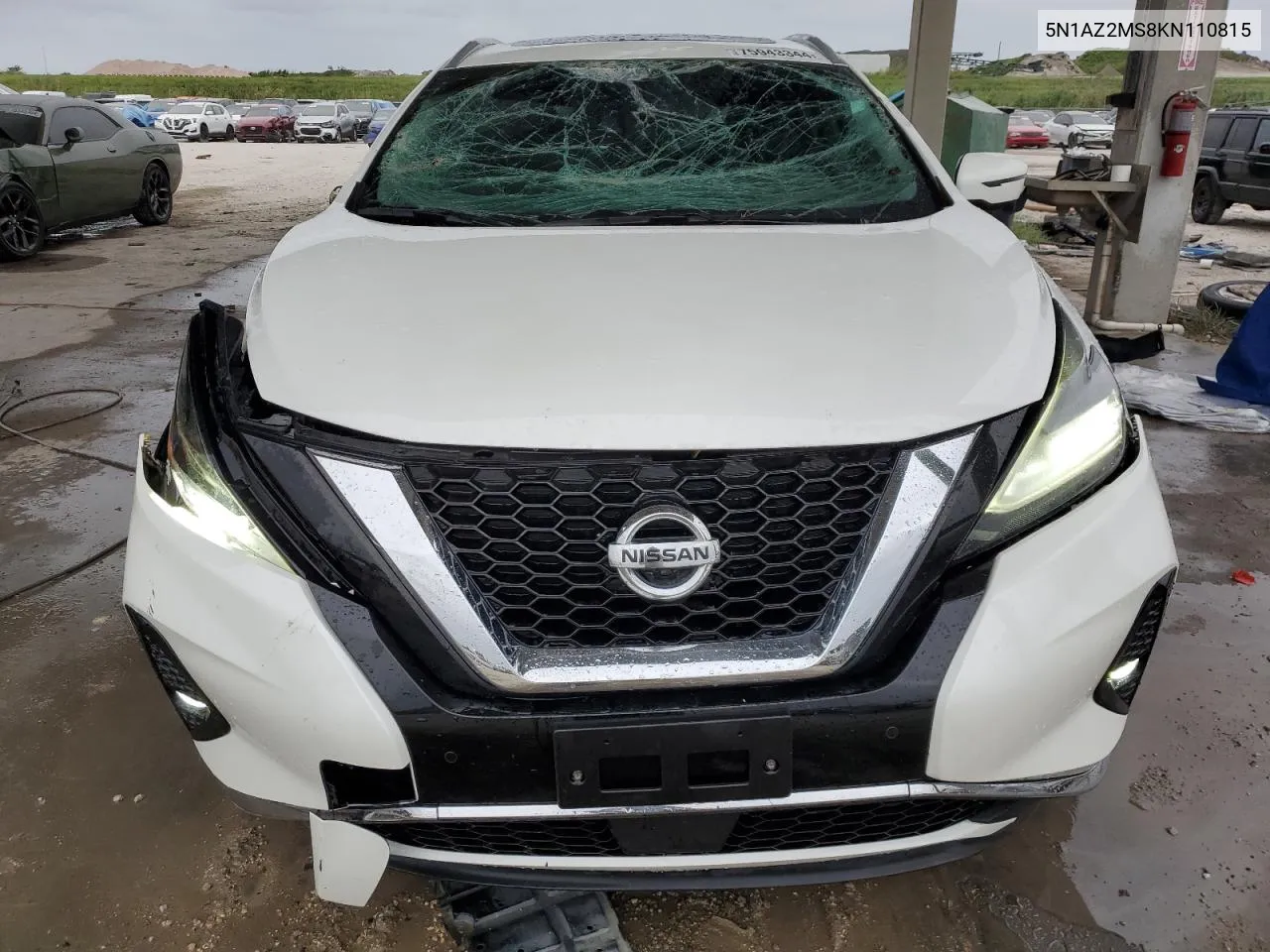 5N1AZ2MS8KN110815 2019 Nissan Murano S